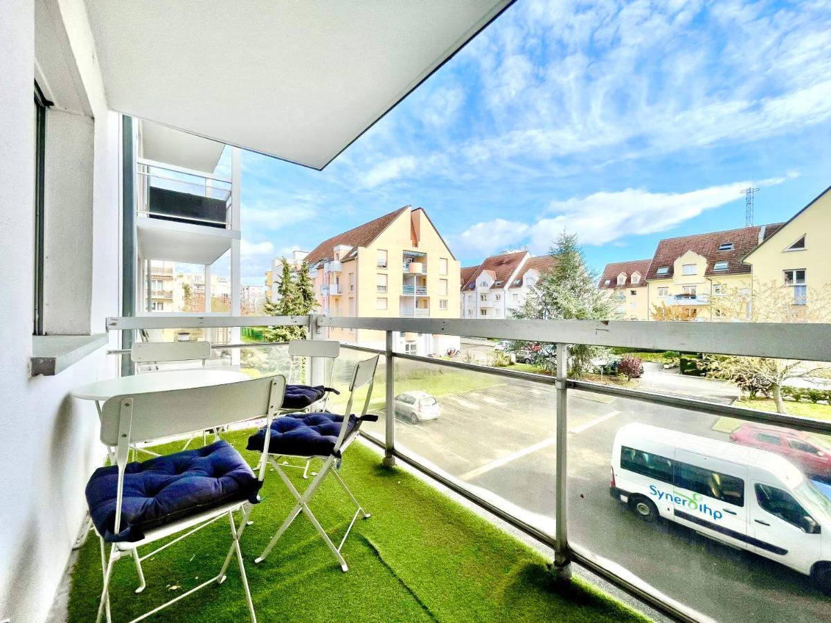 Centre Ville - Balcon - Parking Gratuit Colmar Dış mekan fotoğraf